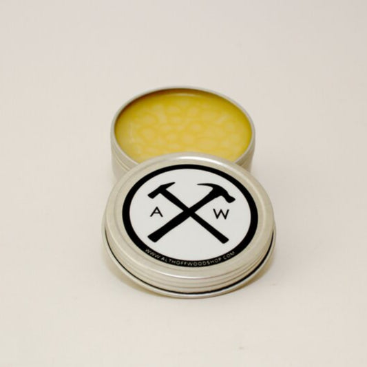 packaged wood butter tin