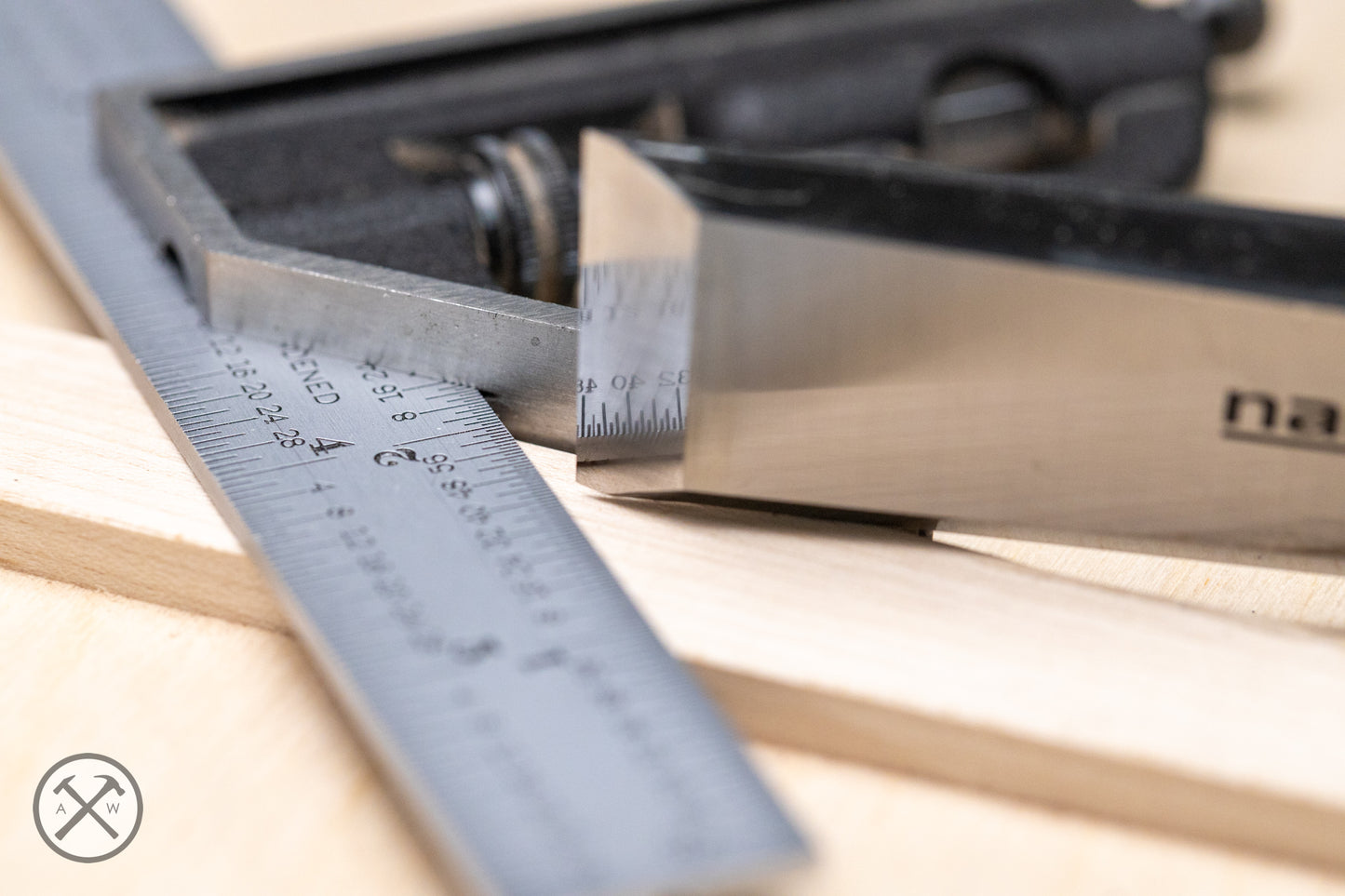 chisel with honed edge