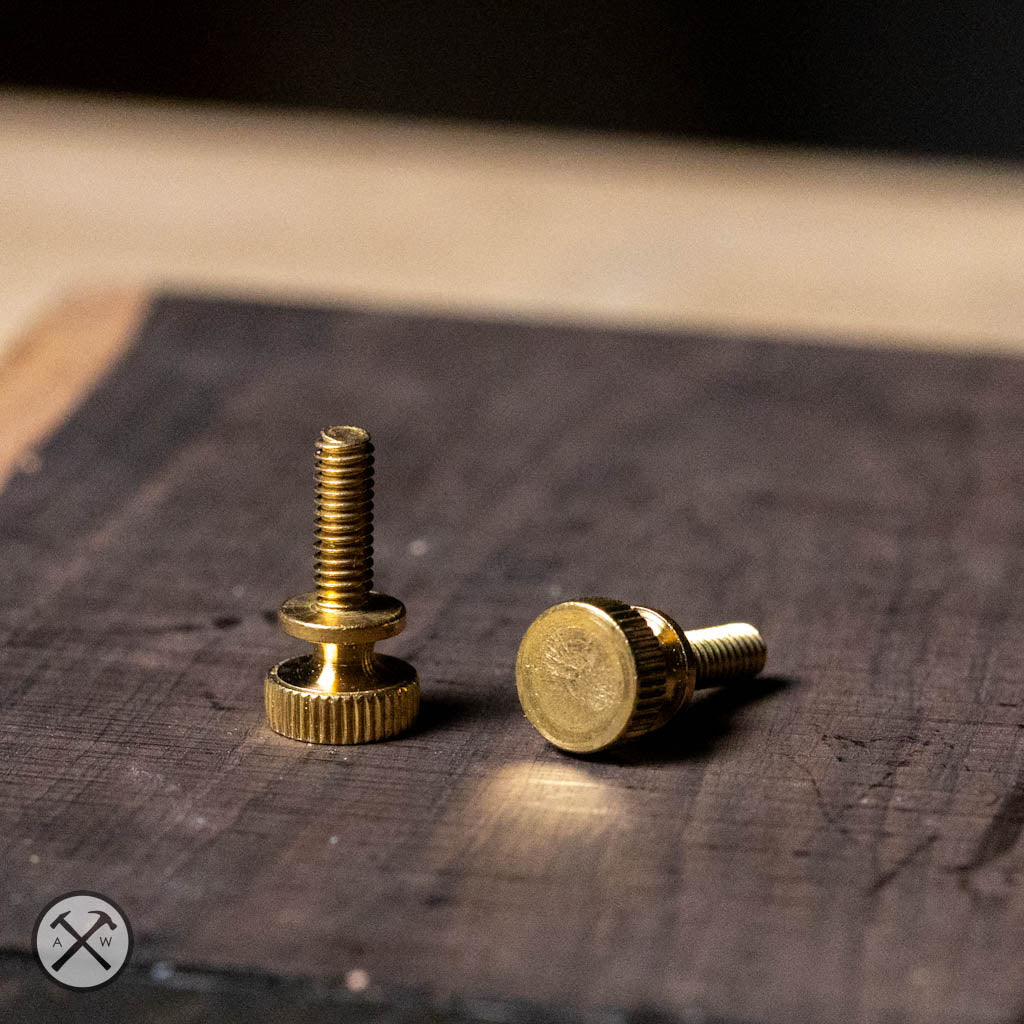 Brass Thumb Screw Set